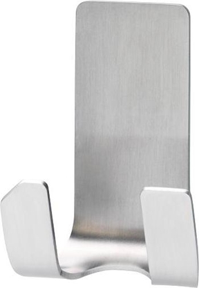 Изображение Tesa Haczyk samoprzylepny Powerstrips Waterproof podwójny metalowy chrom 1szt. (H5971004)