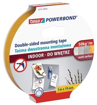 Picture of Tesa Tama montaowa do wntrz przezroczysta 5m x 19mm (H5574104)