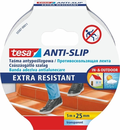 Attēls no Tesa TESA TAMA ANTYPOLIZGOWA PRZEZROCZYSTA 5m x 25mm TS55587-00011-11