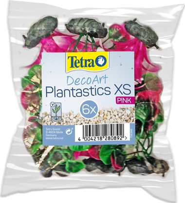Изображение Tetra Tetra DecoArt Plantastics XS Pink 6 szt.