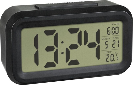 Picture of TFA 60.2018.01 LUMIO Digit Alarm Clock black