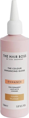 Attēls no The Hair Boss THE HAIR BOSS_By Lisa Shepherd The Colour Enhancing Gloss rozświetlacz podkreślający ciepły odcień włosów Golden Balayage 150ml