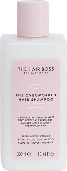 Picture of The Hair Boss THE HAIR BOSS_By Lisa Shepherd The Overworked Hair Shampoo gboko odywczy szampon do wosów suchych i zniszczonych 300ml