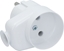 Attēls no Timex Wtyczka ktowa z gniazdem b/u 16A 2P 250V biaa (WT-6U/G)
