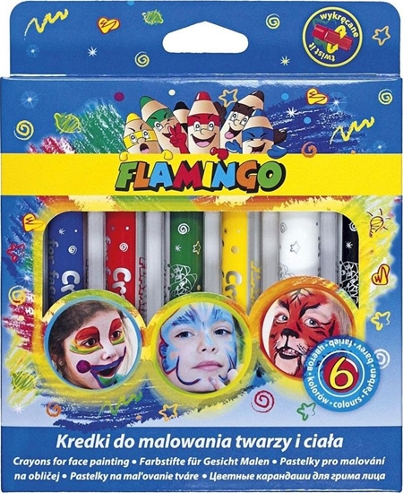 Picture of Titanum Kredki do malowania twarzy i ciaa 6 kolorów