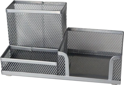 Picture of Titanum Przybornik na biurko siatka srebrny