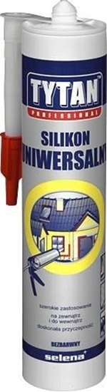 Изображение Tytan SILIKON IDEALNE USZCZELNIENIE TYTAN 280ML SZARY