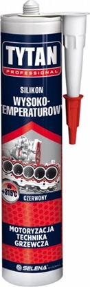Picture of Tytan SILIKON WYSOKOTEMPERATUROWY 280ML CZERWONY