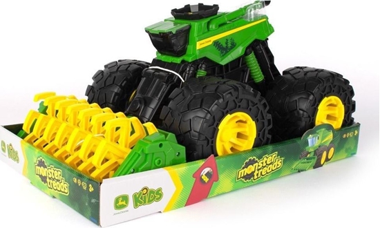 Изображение Tomy John Deere kombajn Monster Treads z dwikami TOMY