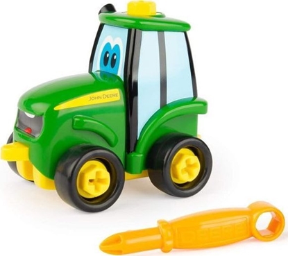Изображение Tomy Zbuduj mini traktorek John Deere 3+ Tomy