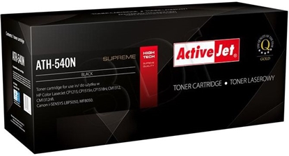 Picture of Toner Activejet ATH-540N Black Produkt odnowiony CB540A/CRG-716B (AT540N)