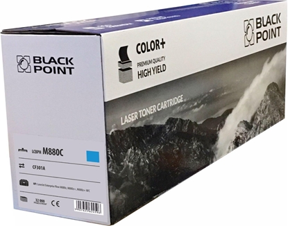 Изображение Toner Black Point LCBPM880C Cyan Zamiennik 827A (BLH880CYBW)