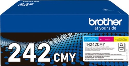 Attēls no Brother TN-242CMY toner cartridge 1 pc(s) Original Cyan, Magenta, Yellow