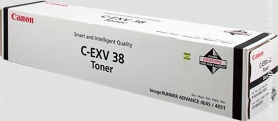 Picture of Toner Canon C-EXV38 Black Orygina  (35120221584)