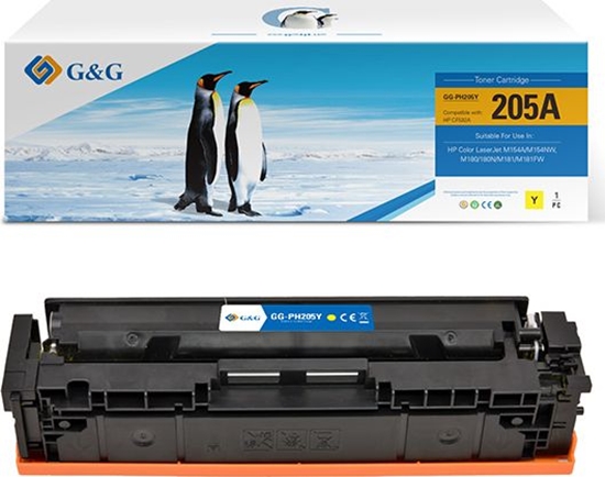 Picture of Toner G&G Yellow Zamiennik 205A (NT-PH205Y)