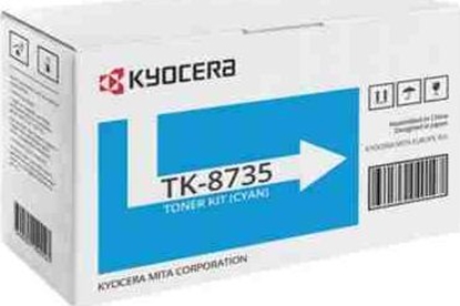 Изображение Toner Kyocera TK-8735 Cyan Orygina  (165774)