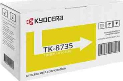 Picture of Toner Kyocera TK-8735 Yellow Oryginał  (165776)