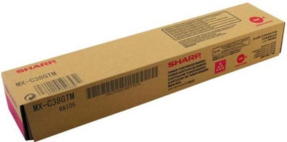 Picture of Sharp MX-C38GTM toner cartridge 1 pc(s) Original Magenta