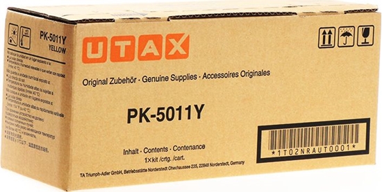 Picture of Toner Utax  PK-5011 Yellow Orygina  (1T02NRATA0)
