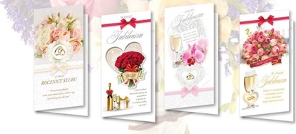 Attēls no Top Graphic Karnet DL De Lux. Rocznica lubu MIX (10szt.)