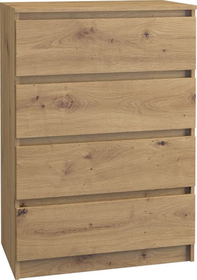 Picture of Topeshop KOMODA SZAFKA REGA 4 SZUFLADY M4 DB ARTISAN
