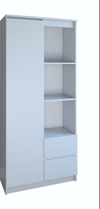 Изображение Topeshop Rega biurowy drzwi rs-80 BILY biel