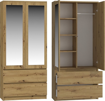 Attēls no Topeshop SZAFA SS-90 LUSTRO - DB ARTISAN