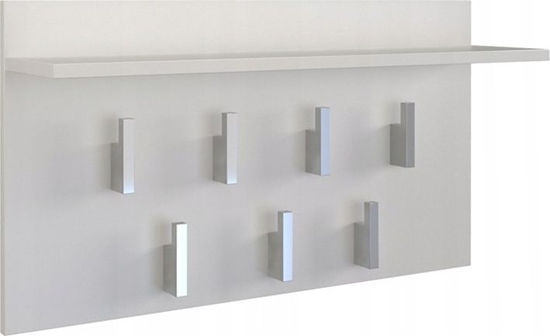 Picture of Topeshop WIESZAK PÓKA 2F BIEL MAT PRZEDPOKÓJ KORYTARZ