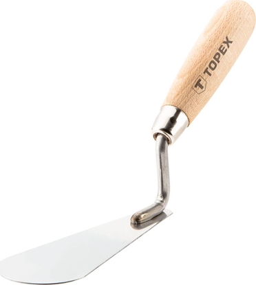 Изображение Topex Kielnia sztukatorska (Kielnia sztukatorska 160 x 55 x 20 mm, stal nierdzewna)