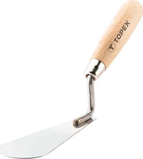 Изображение Topex Kielnia sztukatorska (Kielnia sztukatorska 160 x 55 x 20 mm, stal nierdzewna)