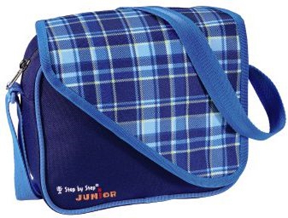 Attēls no Torba przedszkolaka JUNIOR "Alpbag Boys" kratka-niebieski