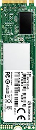 Picture of SSD|TRANSCEND|512GB|NVMe|Write speed 2100 MBytes/sec|Read speed 3300 MBytes/sec|Form Factor M.2|MTBF 2000000 hours|TS512GMTE220S