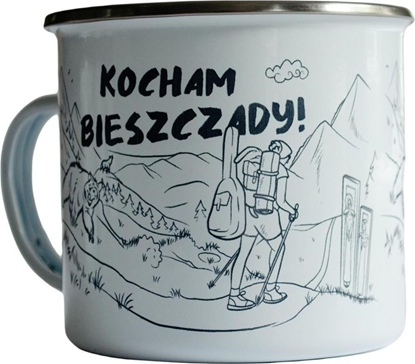 Picture of travelset Kubek emaliowany - Kocham Bieszczady! (441952) - 5907751196271