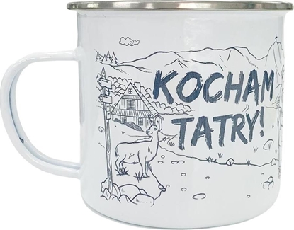 Picture of travelset Kubek emaliowany - Kocham Tatry! (441930) - 5907751196288