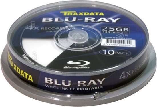 Изображение Traxdata BD-R 25 GB 4x 10 sztuk (90L753ITRA006)