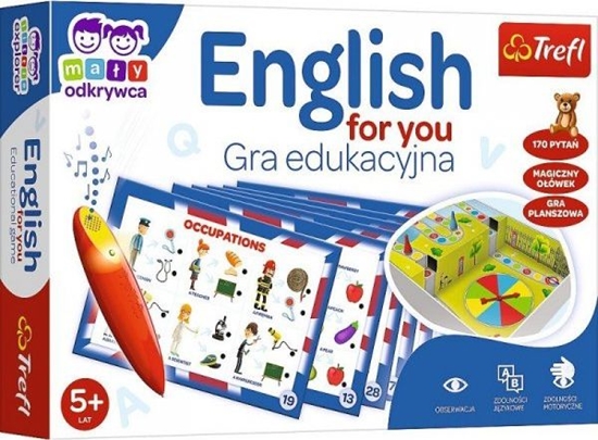 Picture of Trefl Gra English for you May Odkrywca i Magiczny oówek