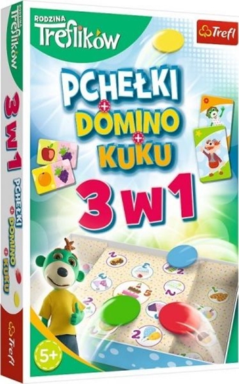 Picture of Trefl Gra pcheki domino kuku 3w1
