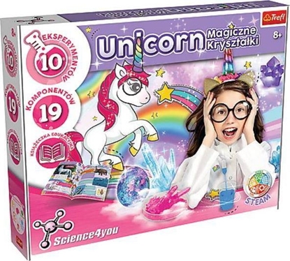 Picture of Trefl Magiczne krysztay Unicorn S4Y due 61390 TREFL