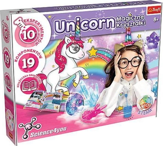 Picture of Trefl Magiczne krysztay Unicorn S4Y due 61390 TREFL