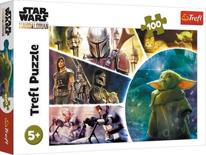 Attēls no Trefl Puzzle 100 el. Baby Yoda Star Wars