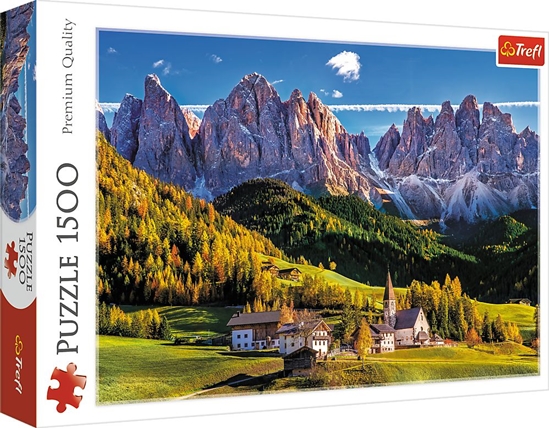 Picture of Trefl Puzzle 1500 Dolina Val di Funes Wochy 26163