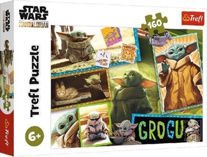 Attēls no Trefl Puzzle 160el Grogu Star Wars Mandalorian 15411 Trefl