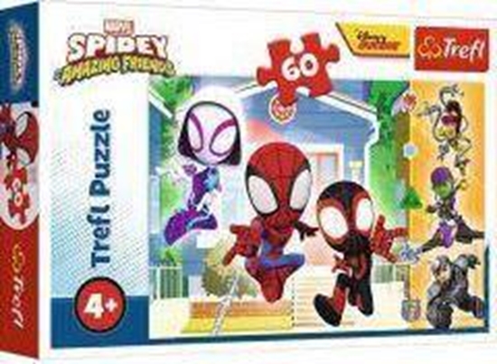 Изображение Trefl Puzzle 60 W wiecie Spidey'a TREFL