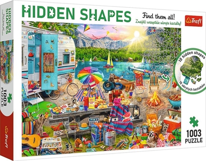 Picture of Trefl Puzzle Hidden Shapes, Wycieczka kamperem, 1003 elementy, Trefl 10677