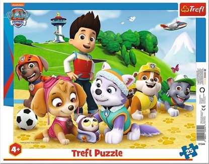Picture of Trefl Puzzle ramkowe 25 Psi Patrol na tropie TREFL