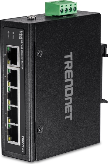Picture of Trendnet Industrie Switch 5 Port Fast Ethernet L2 DIN-Rail
