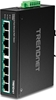 Изображение Trendnet Industrie Switch 8 Port Fast Eth. PoE+ L2 DIN-Rail