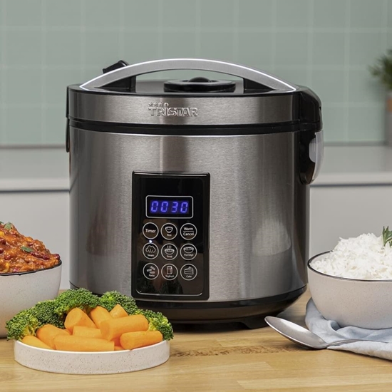 Picture of Tristar Cyfrowy ryowar-parowar, RK-6138, 900 W, 2,2 L, srebrny!