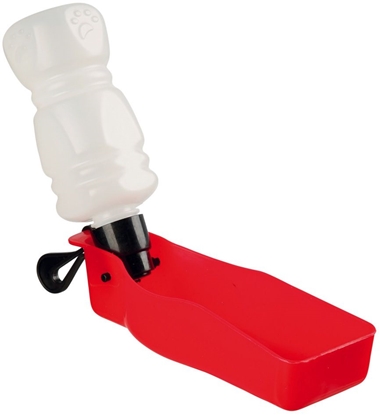 Изображение Trixie Butelka z miska, z plastiku 0.5l