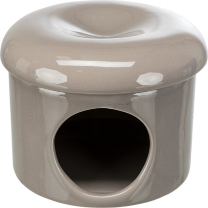 Изображение Trixie Domek dla myszy, szarobrązowy, ceramiczny, o 16 × 12 cm
